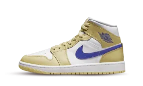 Jordan 1 Mid 'Lemon Wash Lapis' (W)