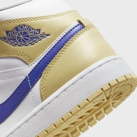 Jordan 1 Mid 'Lemon Wash Lapis' (W)