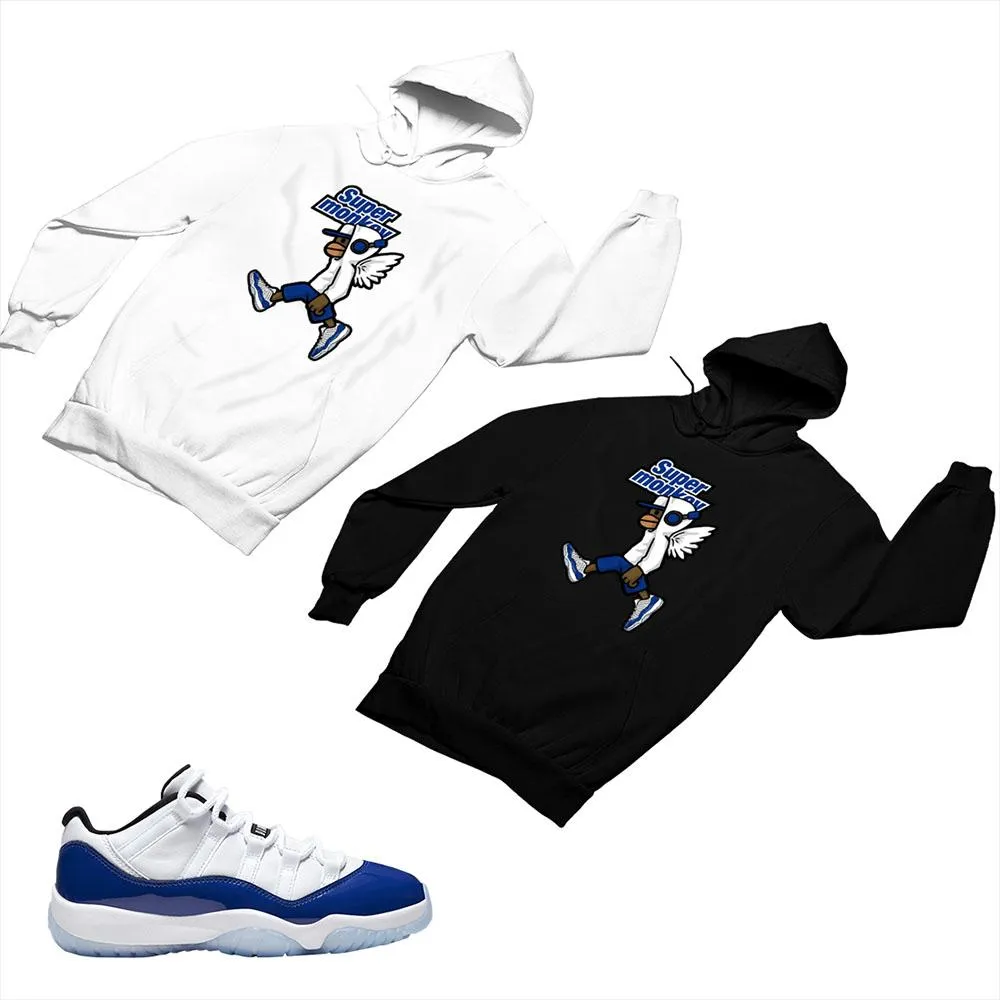 Jordan 11 Concord Matching Custom Designed Hoodies JD 11-5-6-8