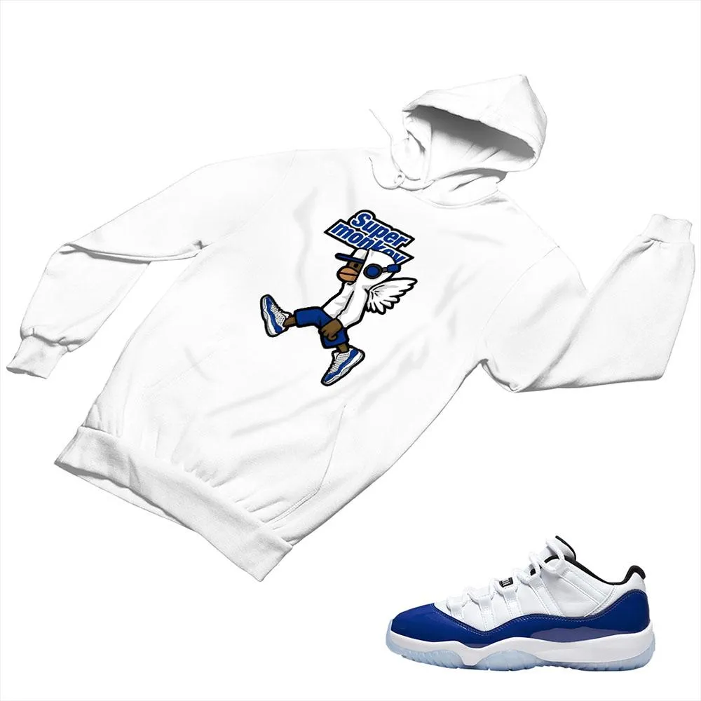 Jordan 11 Concord Matching Custom Designed Hoodies JD 11-5-6-8