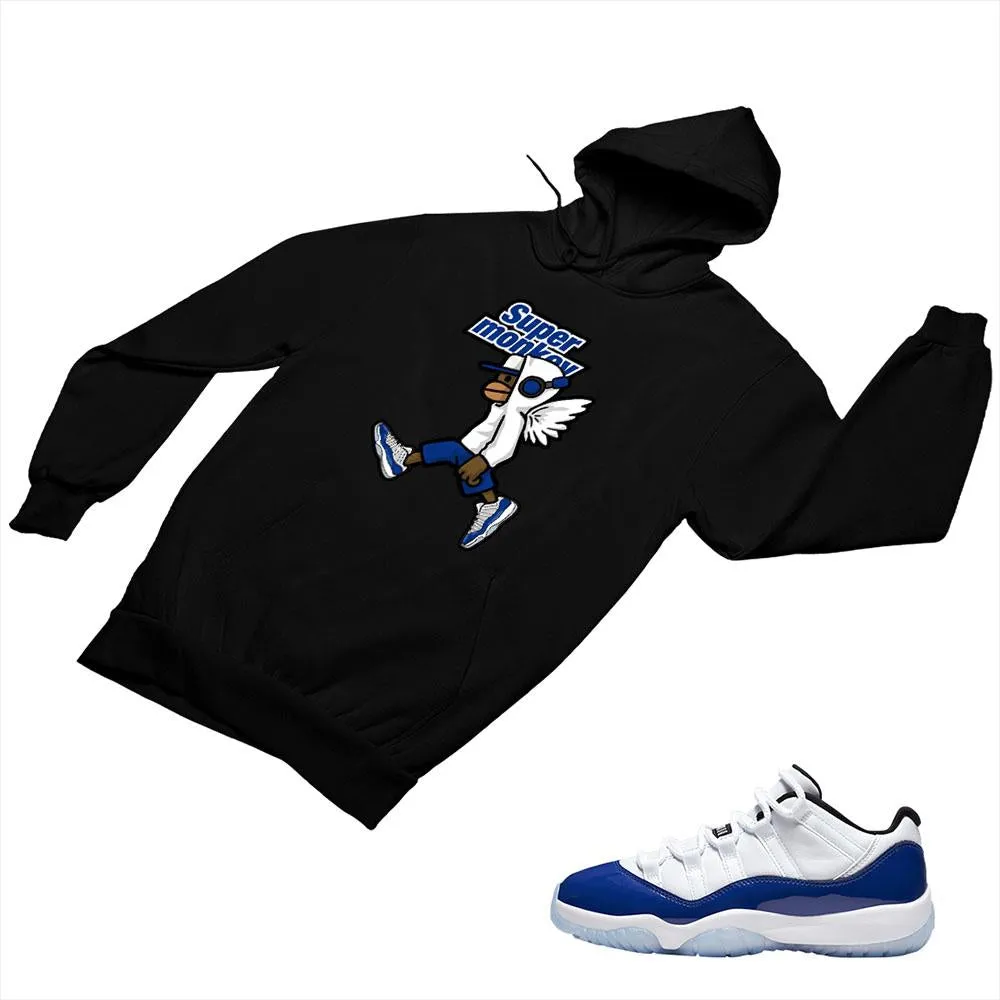 Jordan 11 Concord Matching Custom Designed Hoodies JD 11-5-6-8