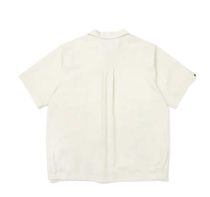 KODAK  |Unisex Nylon Street Style Plain Short Sleeves Logo Shirts