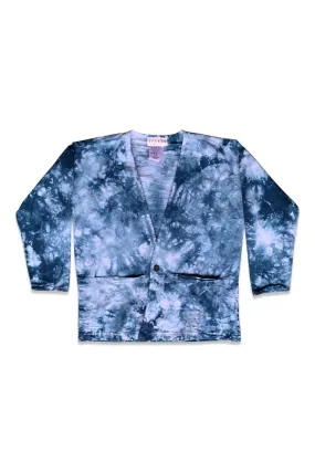 Lab Coat - Indigo Tie Dye