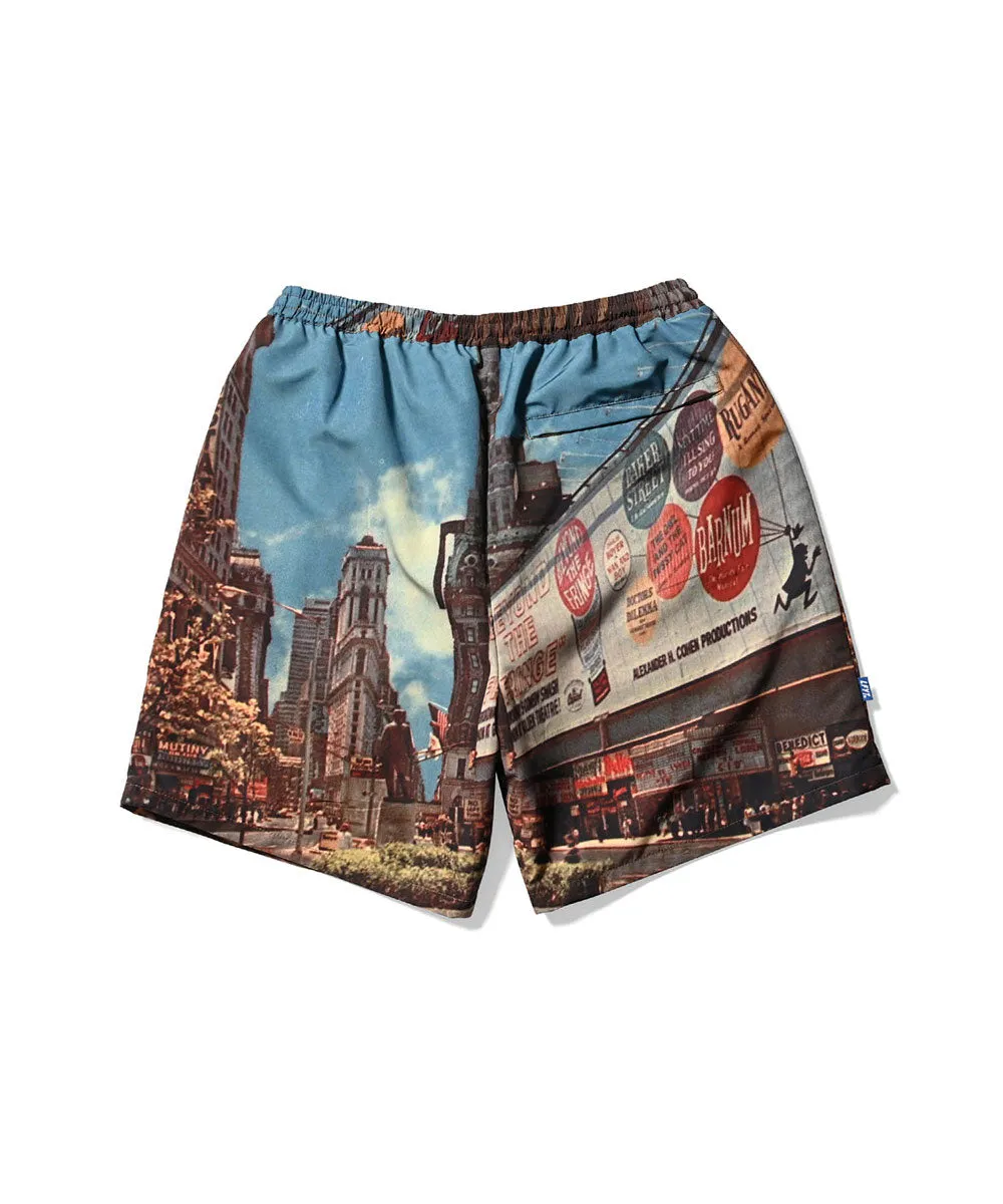 Lafayette Old New York Shorts -70s Times Square- Multi