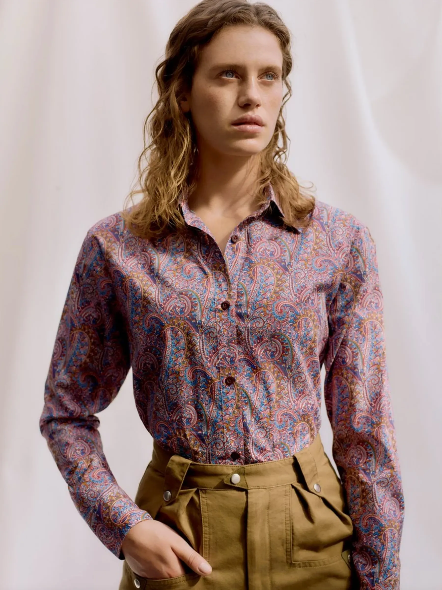 LIBERTY  Camargue Cowboy Shirt Sewing Pattern (XL - XXXL)