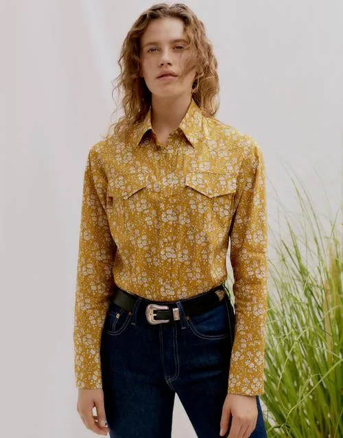 LIBERTY  Camargue Cowboy Shirt Sewing Pattern (XL - XXXL)