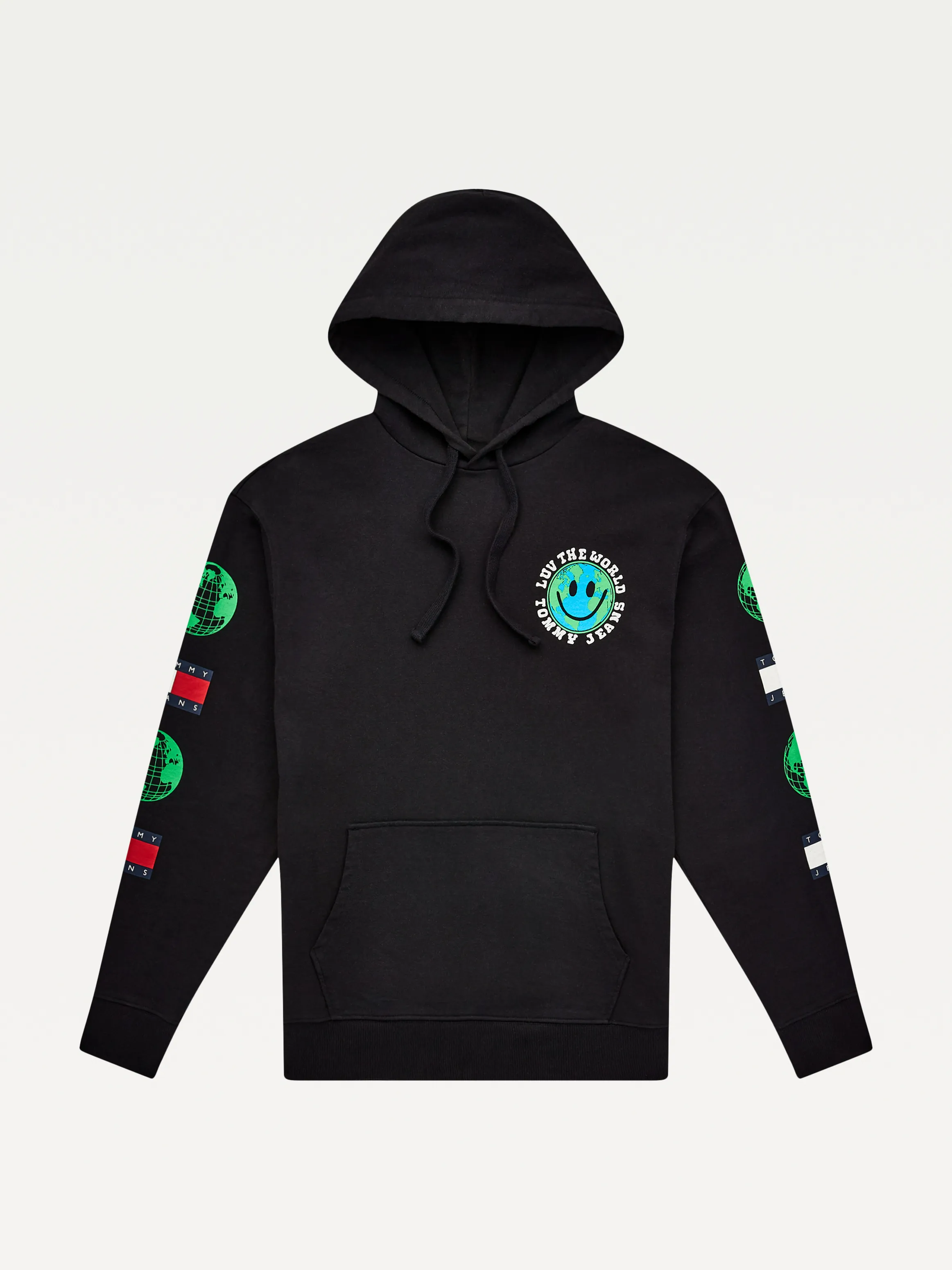 Luv The World Logo Hoodie | Hoodies | Tommy Hilfiger