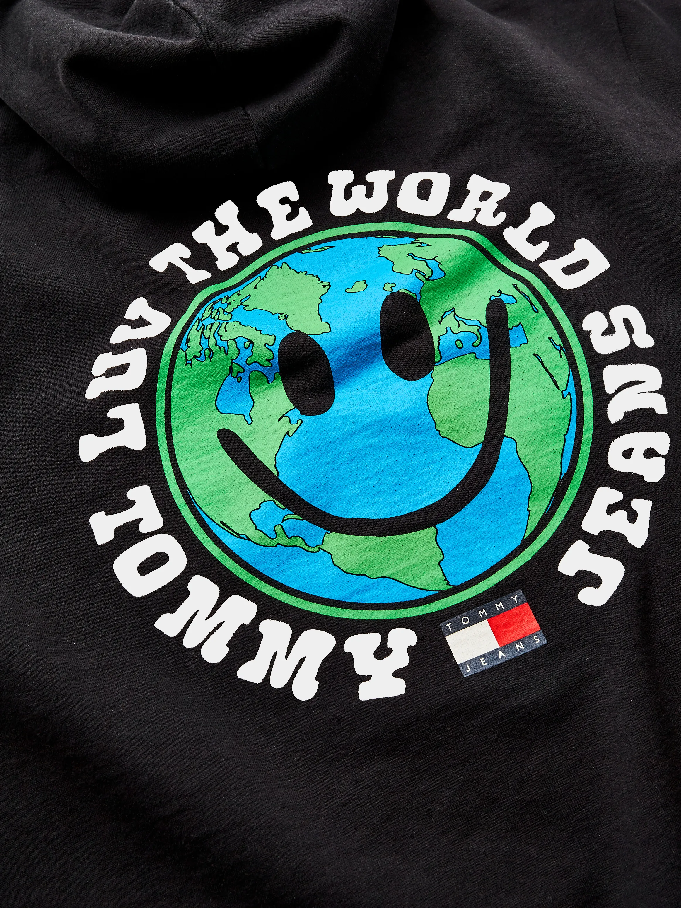 Luv The World Logo Hoodie | Hoodies | Tommy Hilfiger