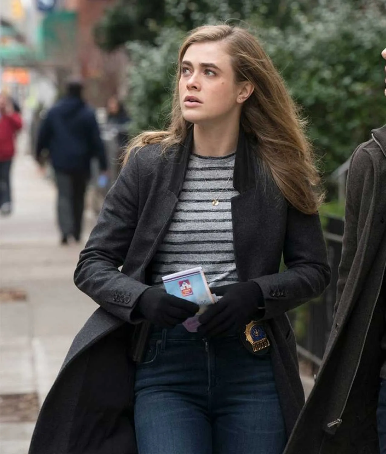 Manifest Michaela Stone Coat | Melissa Roxburgh Coat