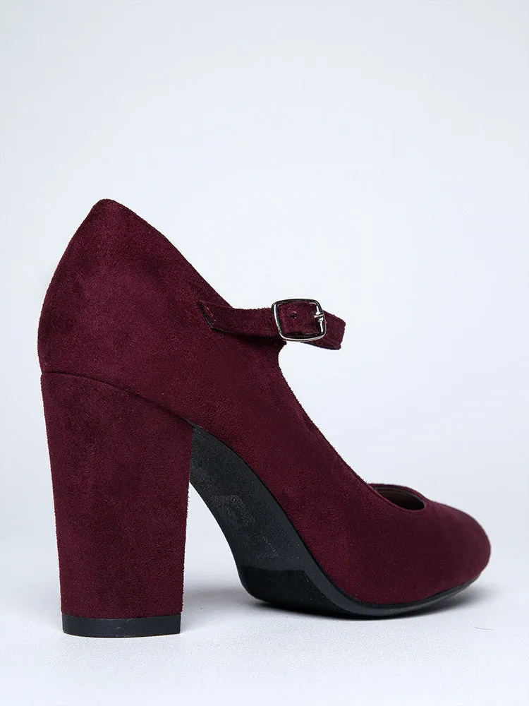 Mary Jane Round Toe Heel