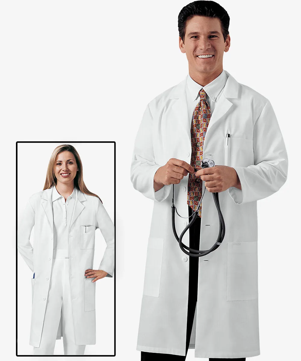 Med-Man Unisex Lab Coat with Vented Back