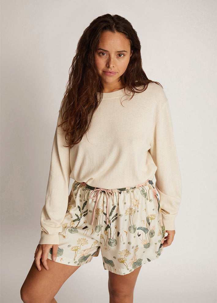 Munthe Uniga Shorts - Dusty Green