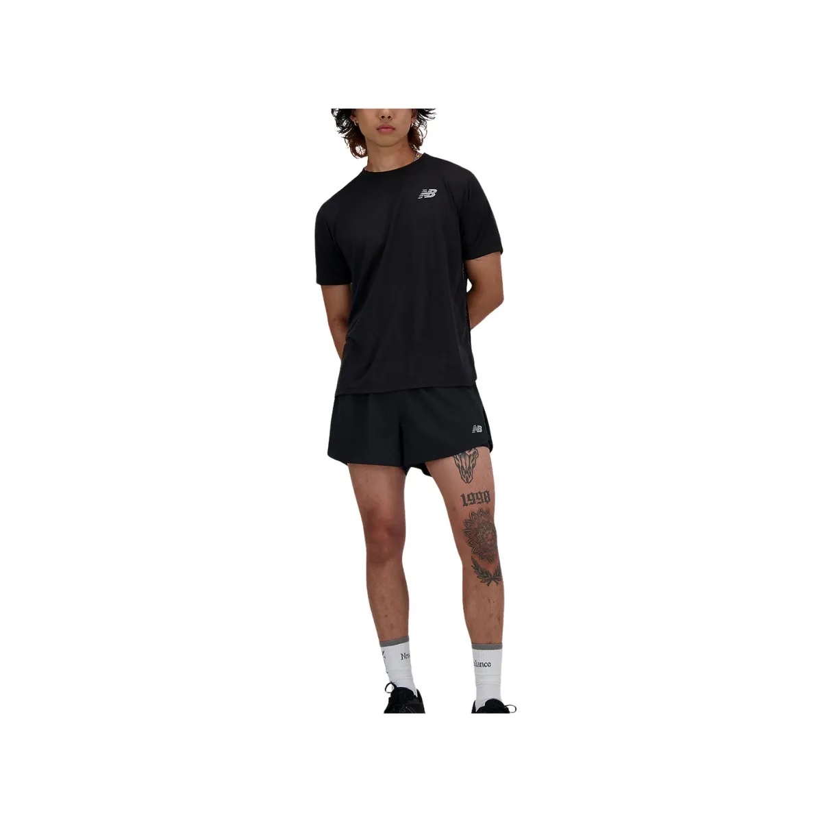 New Balance RC Split 3 Shorts Black