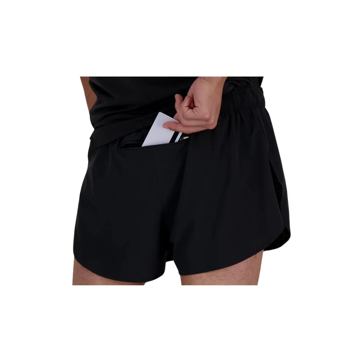 New Balance RC Split 3 Shorts Black