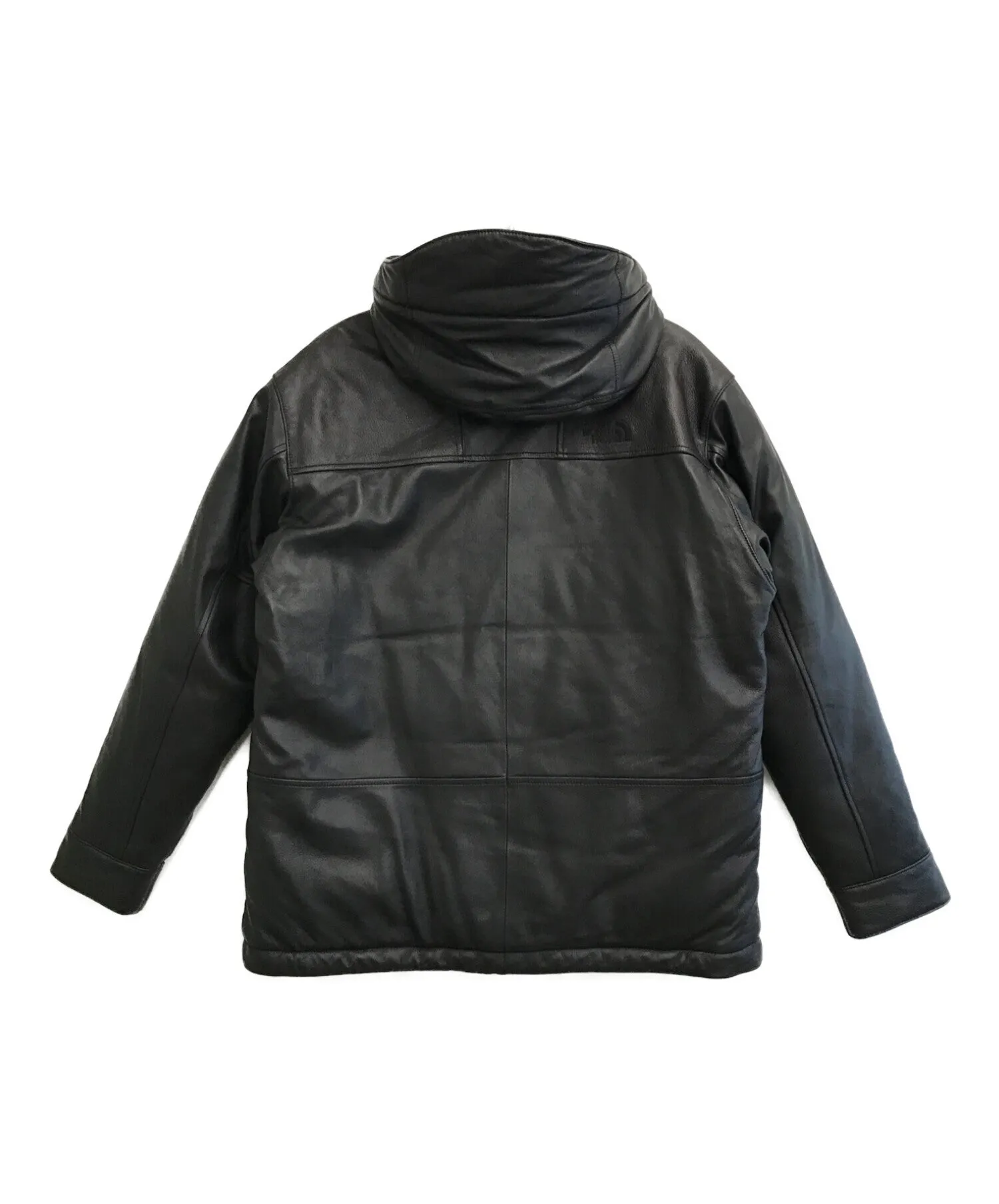 [Pre-owned] THE NORTHFACE PURPLELABEL Mountain Down Leather Jacket / Leather Jacket / Mountain Jacket / Hooded Jacket / Down Jac