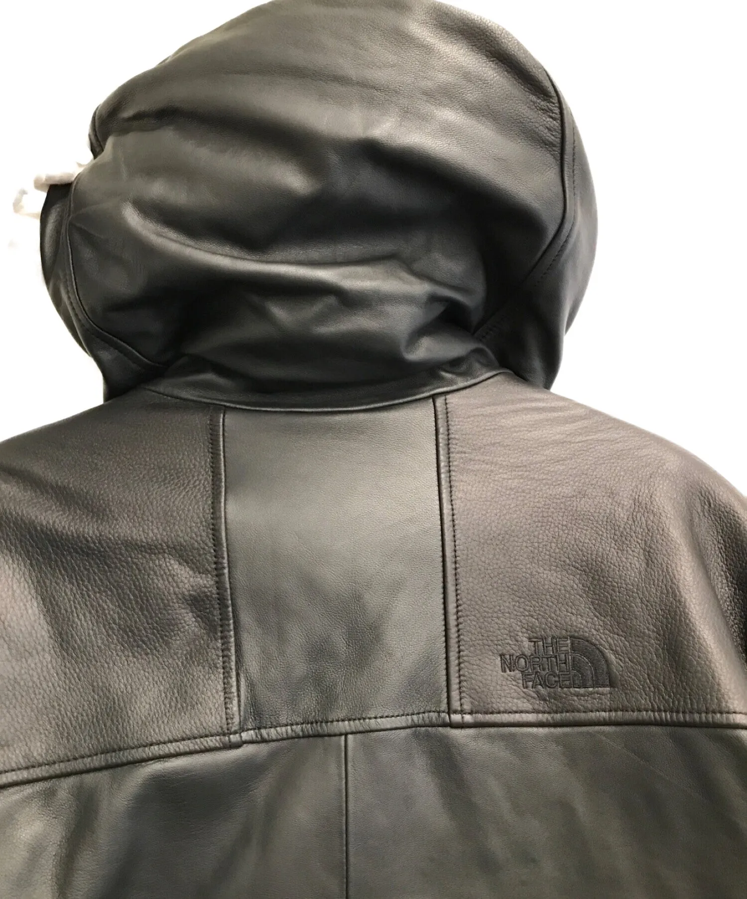 [Pre-owned] THE NORTHFACE PURPLELABEL Mountain Down Leather Jacket / Leather Jacket / Mountain Jacket / Hooded Jacket / Down Jac