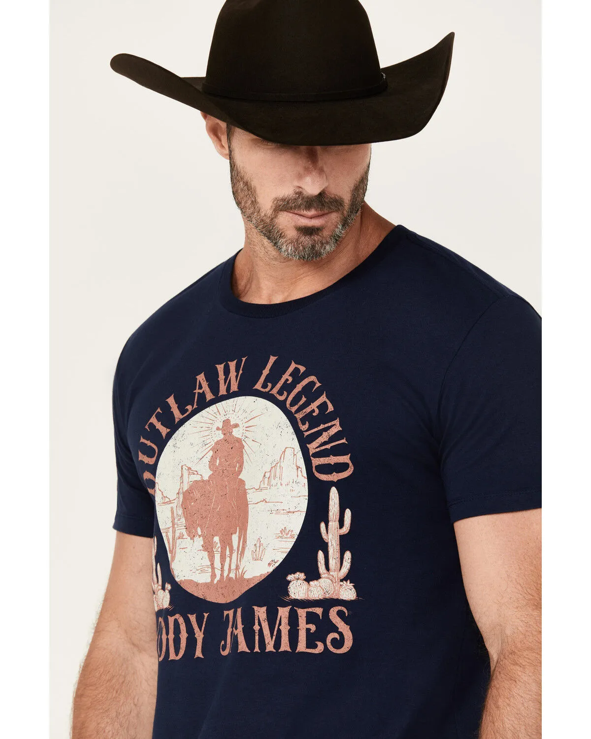 Product Name:  Cody James Men's Legendary Desert Cowboy Short Sleeve Graphic T-Shirt