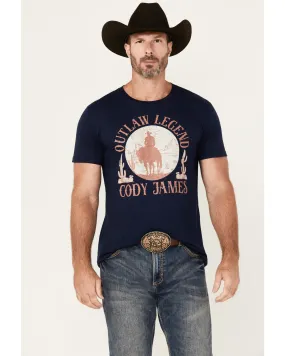 Product Name:  Cody James Men's Legendary Desert Cowboy Short Sleeve Graphic T-Shirt