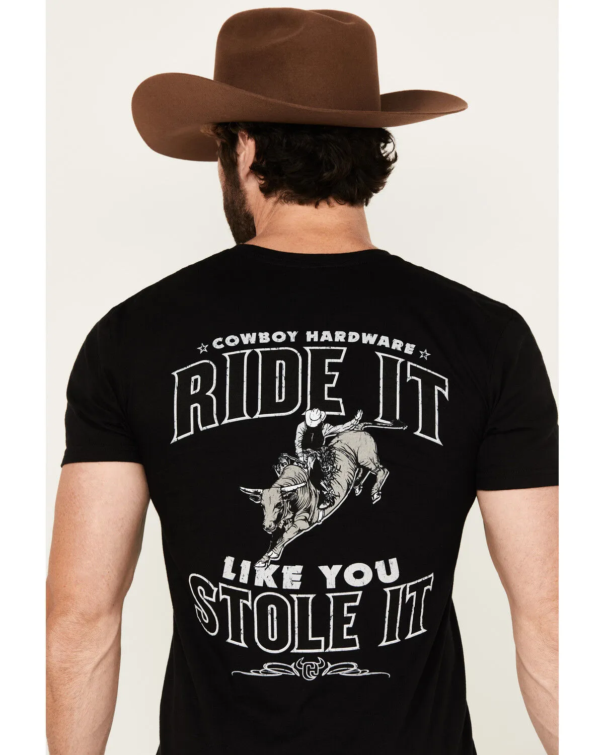 Product Name:  Cowboy Hardware Men's Ride It Like You Stole It Short Sleeve Graphic T-Shirt