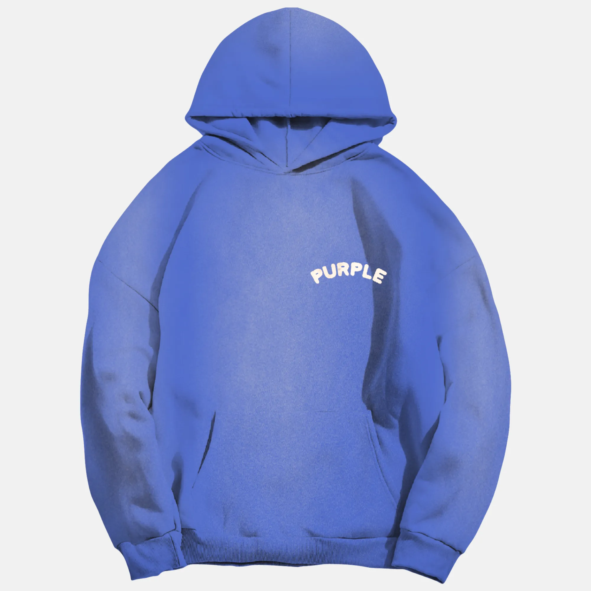 Purple Brand  Victoria Blue Concentric Hoodie