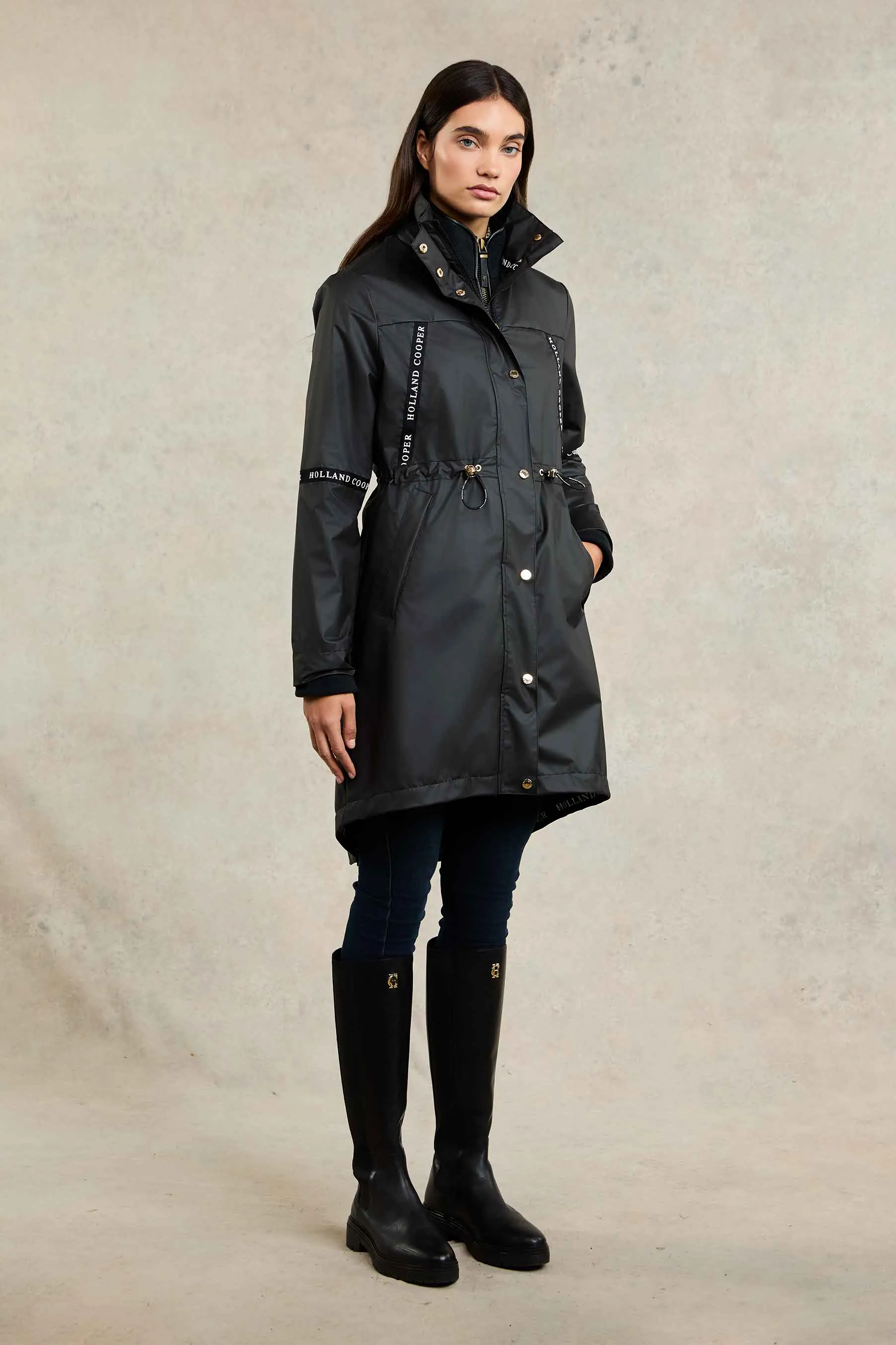 Rain Coat (Matte Black)