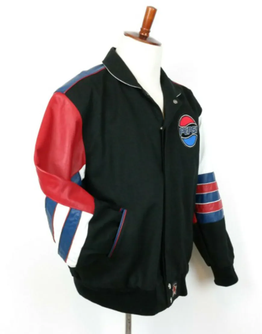 Rare Vtg Jeff Hamilton Pepsi Bomber Jacket | Ujackets.com - Get 50% Off