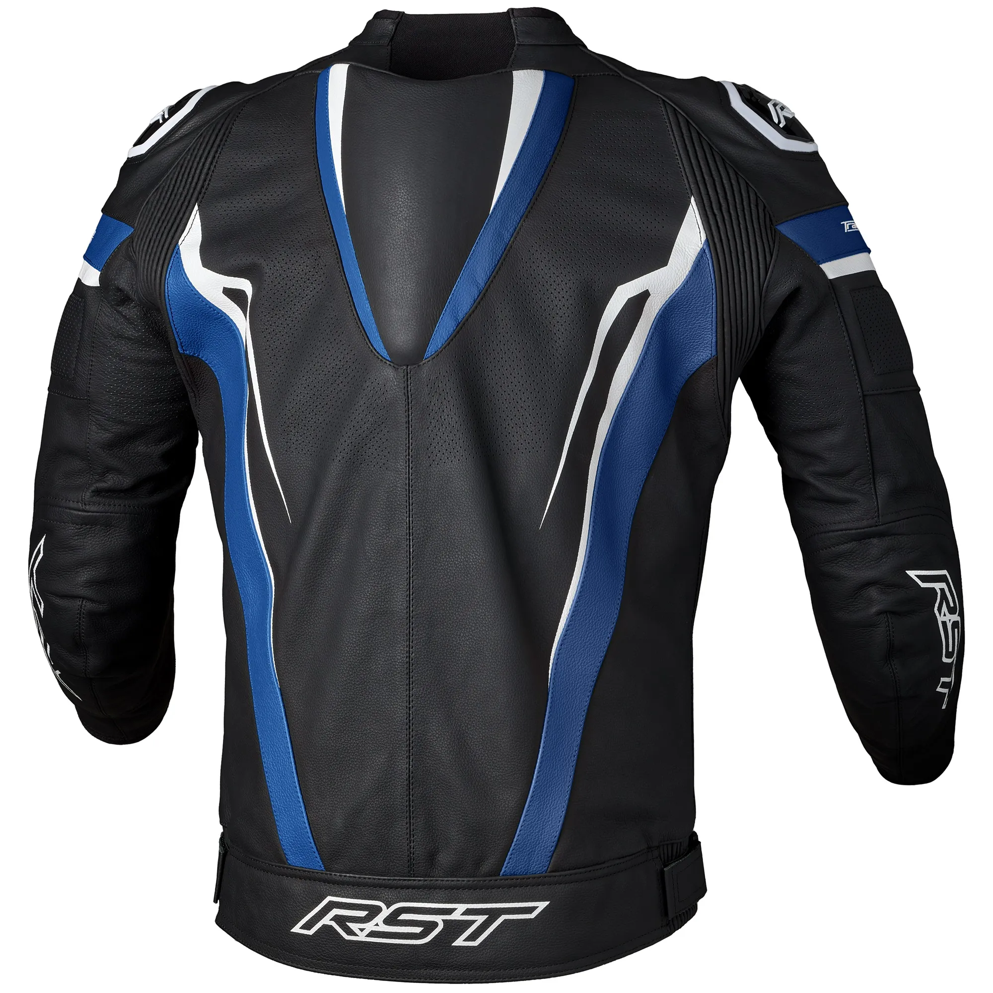 RST Tractech Evo 5 Leather Jacket - Blue