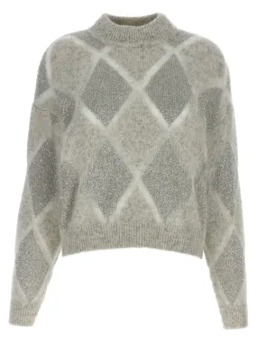 Sequin Sweater Sweater, Cardigans Gray