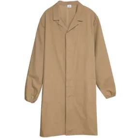 SiGGi (Italy) Poplin Weave Lab Coat Camel : L