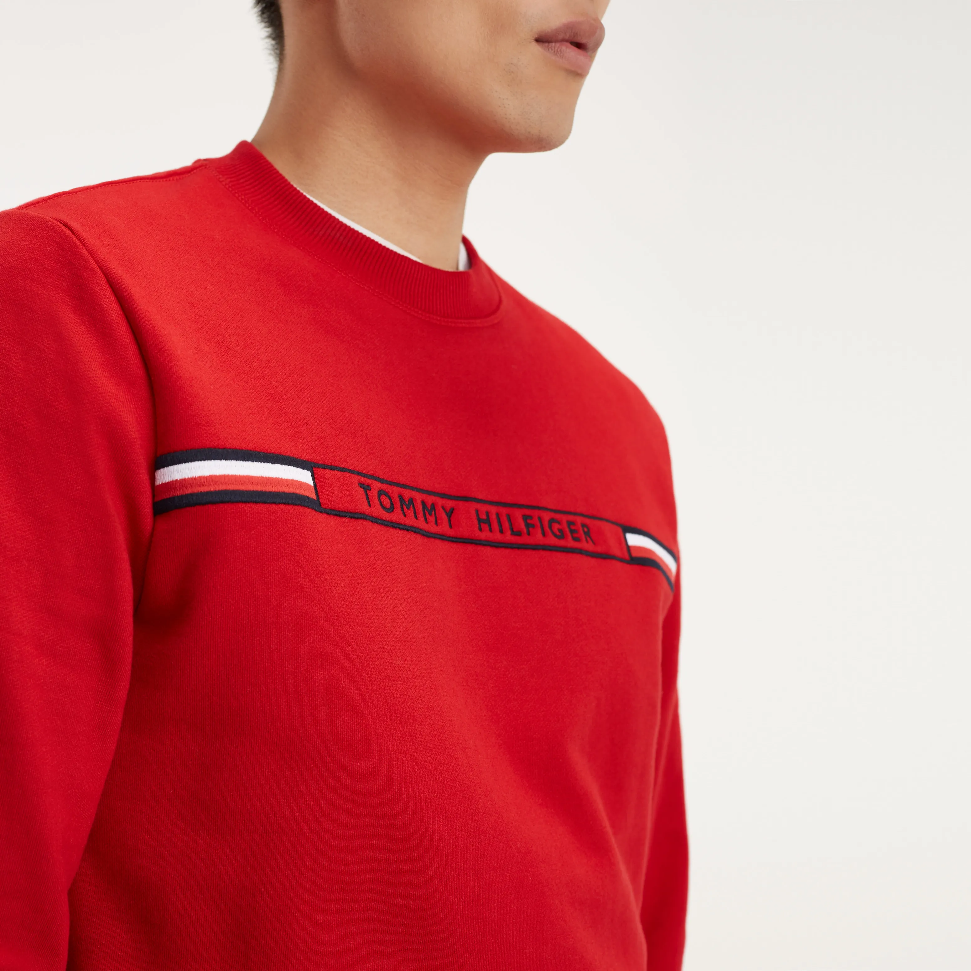 Signature Tape Logo Sweatshirt | Hoodies | Tommy Hilfiger