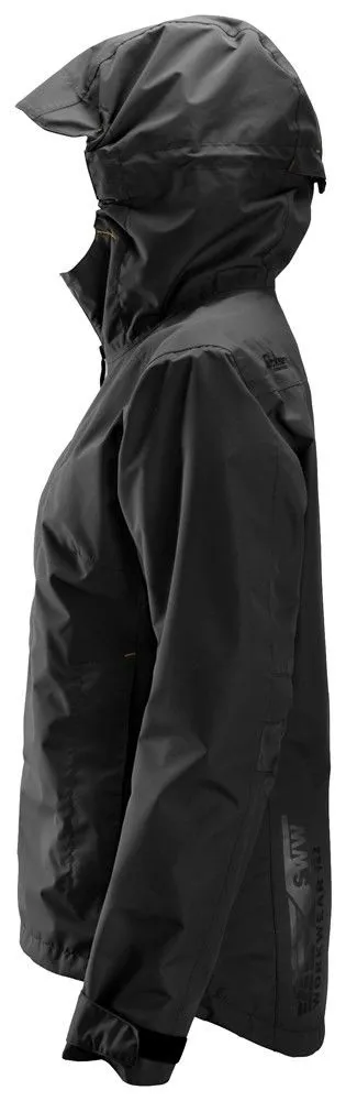 Snickers 1367 AllroundWork, Women's Waterproof Shell Jacket - Black