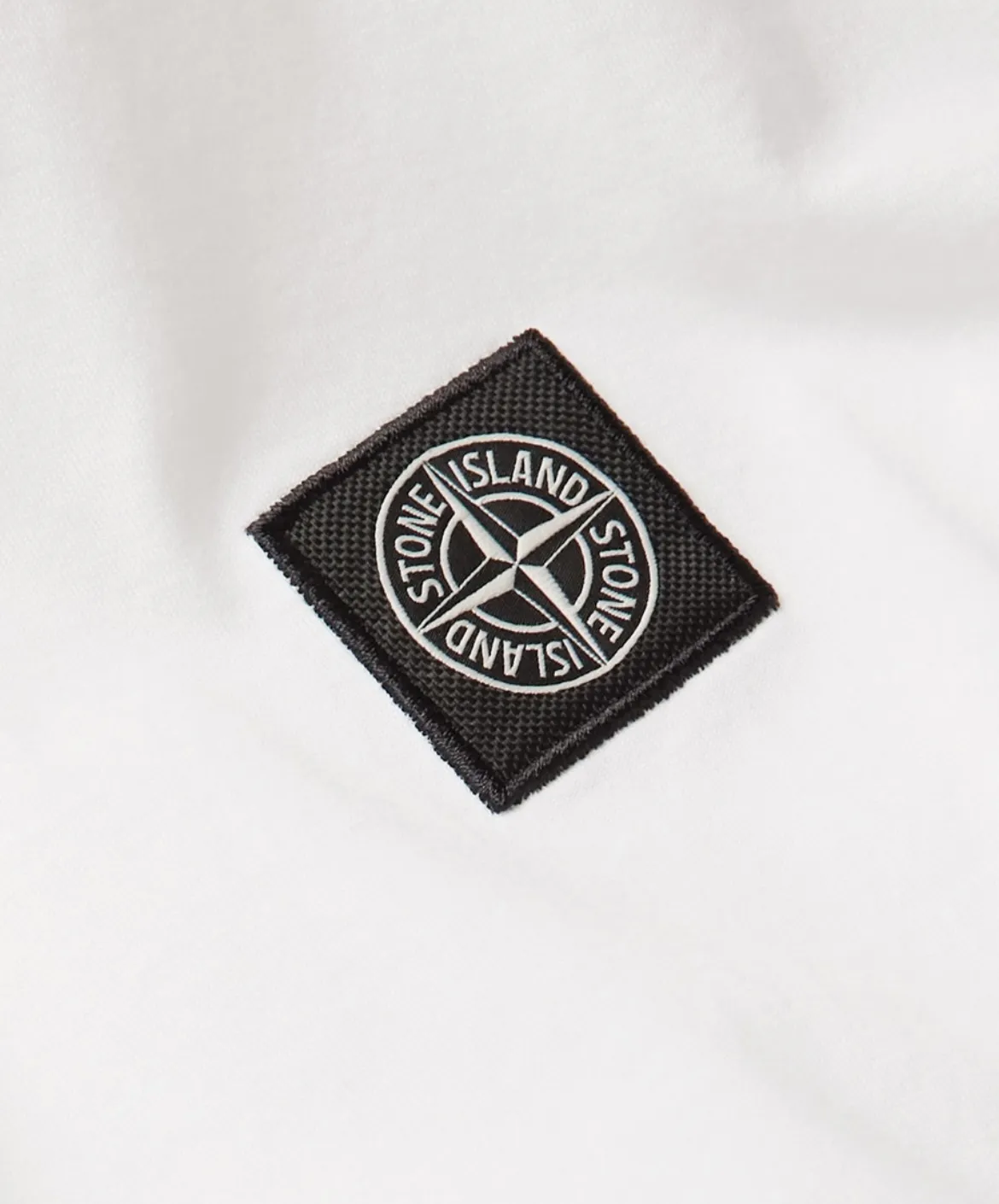 STONE ISLAND  |Plain Cotton Logo T-Shirts