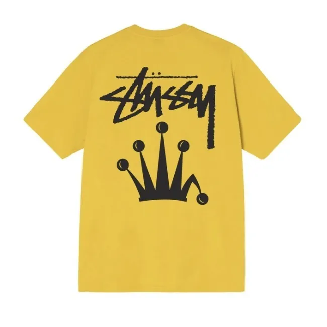 STUSSY  |Unisex Street Style Cotton Logo Skater Style T-Shirts