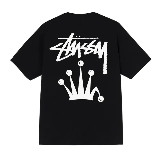 STUSSY  |Unisex Street Style Cotton Logo Skater Style T-Shirts