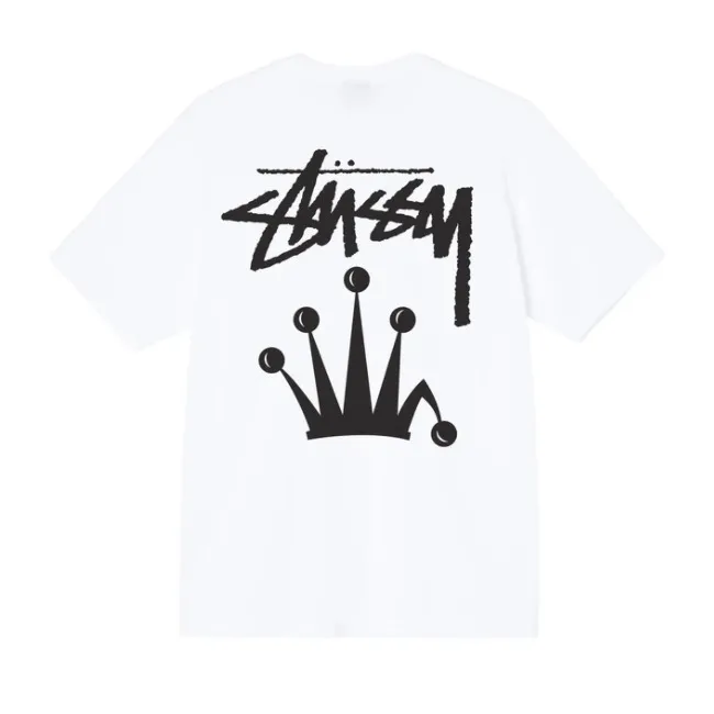 STUSSY  |Unisex Street Style Cotton Logo Skater Style T-Shirts