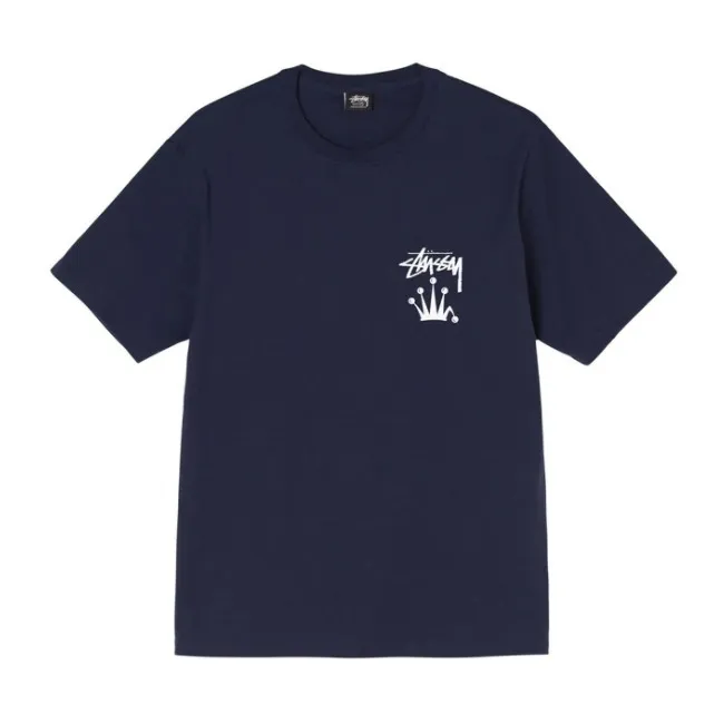 STUSSY  |Unisex Street Style Cotton Logo Skater Style T-Shirts