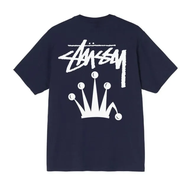 STUSSY  |Unisex Street Style Cotton Logo Skater Style T-Shirts