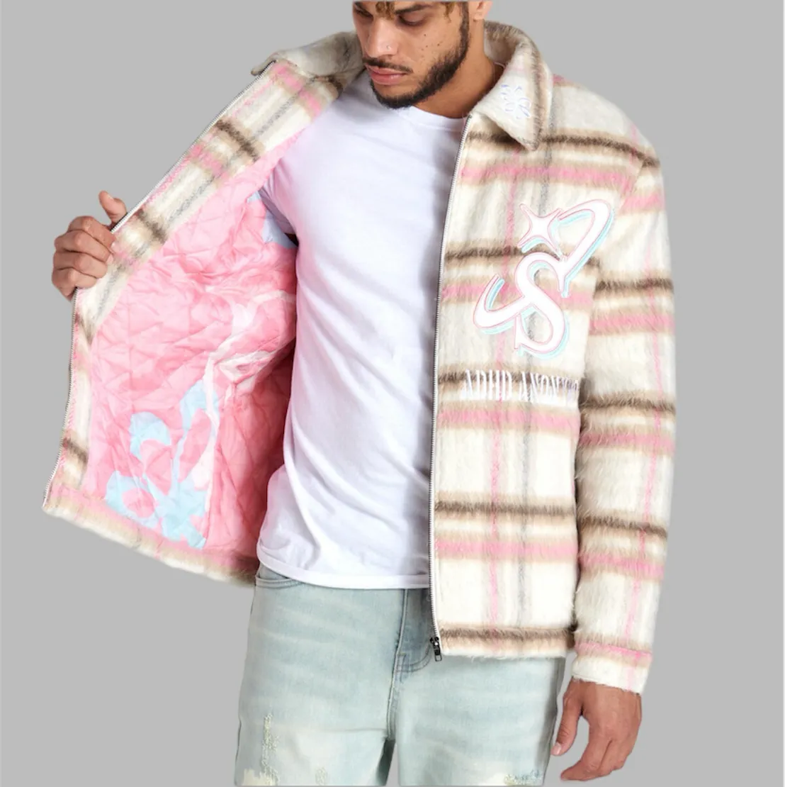 Sugarhill ADHD Woven Jacket Pink