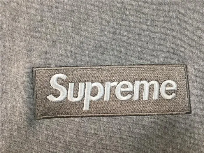 Supreme Box Logo Hoodie Grey