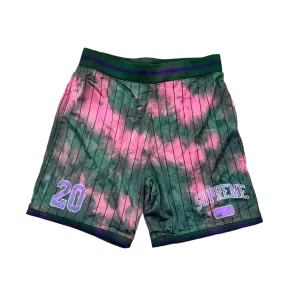 Supreme Shorts TIE DYE Green New Size M