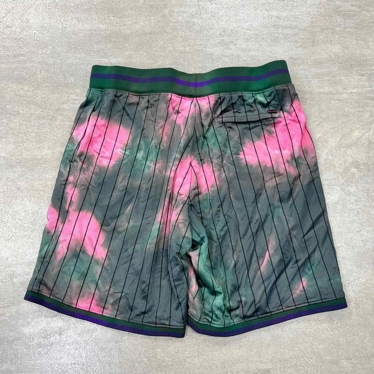 Supreme Shorts TIE DYE Green New Size M