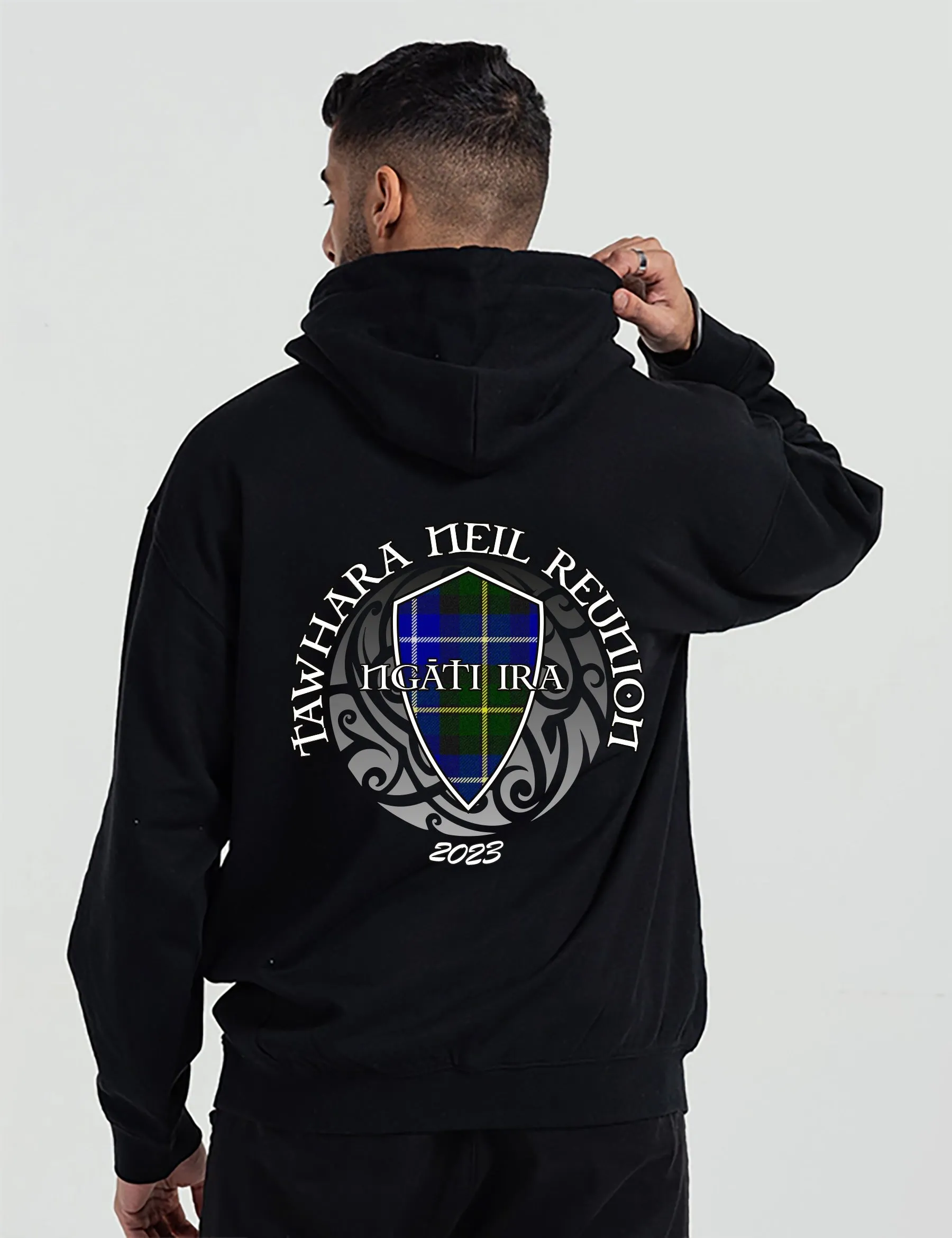 TAWHARA NEIL REUNION HOODIES - Your Name on Sleeve