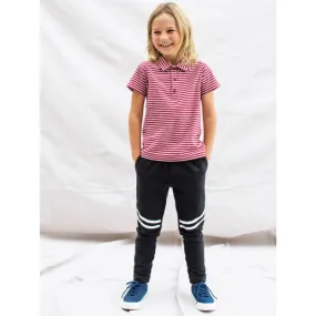 Tea Collection Speedy Striped Play Pants, Jet Black