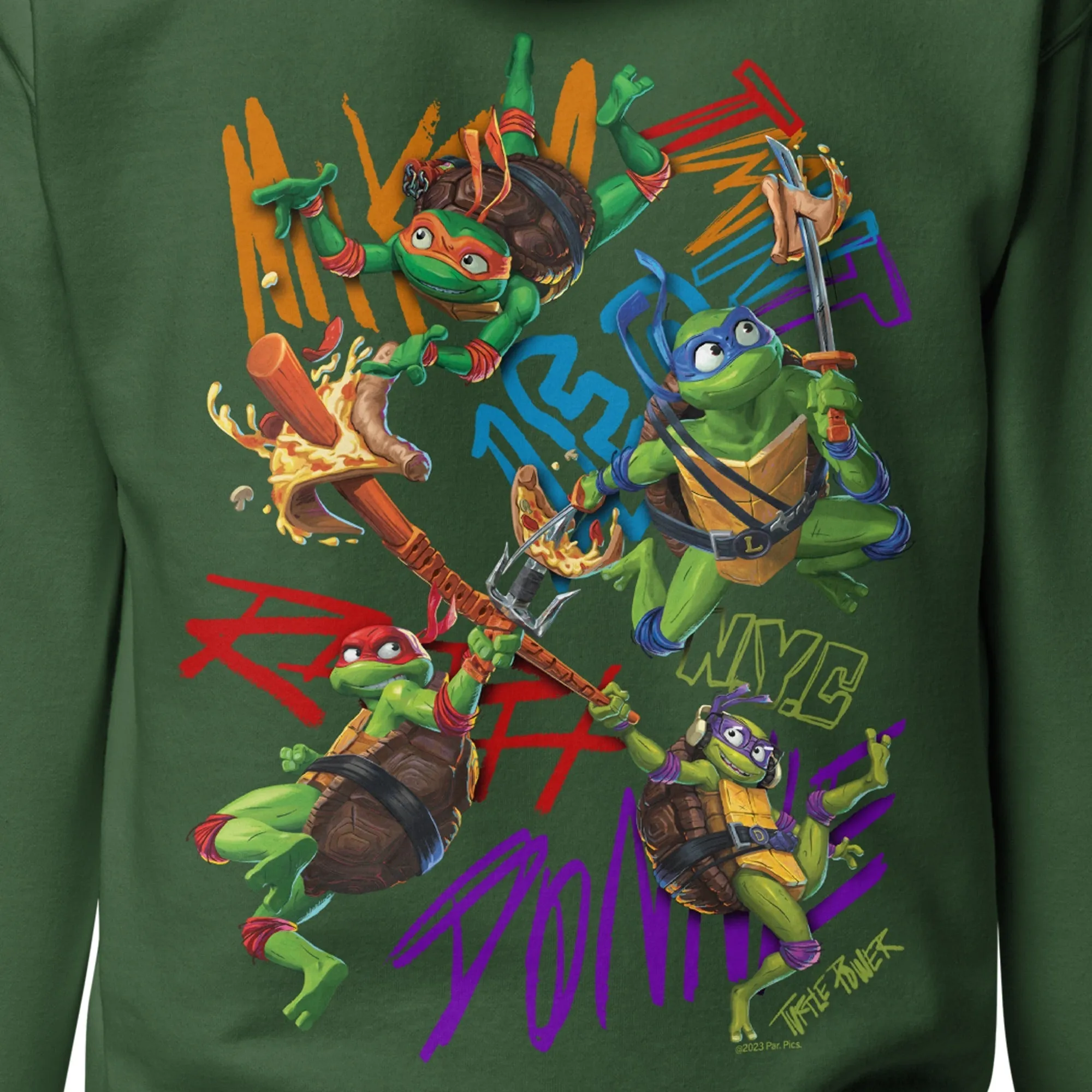 Teenage Mutant Ninja Turtles: Mutant Mayhem Pizza Hoodie