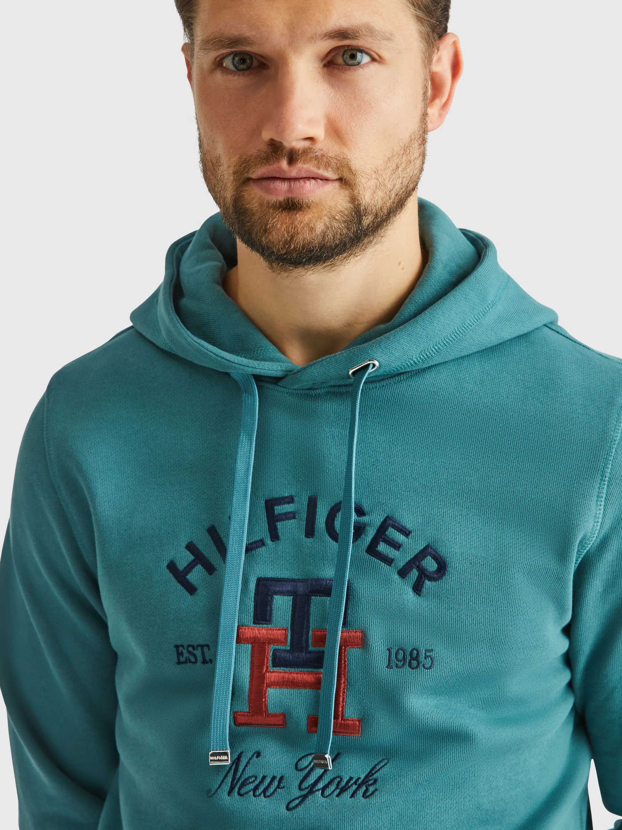 TH Monogram Embroidery Hoodie | Sweatshirts & Hoodies | Tommy Hilfiger