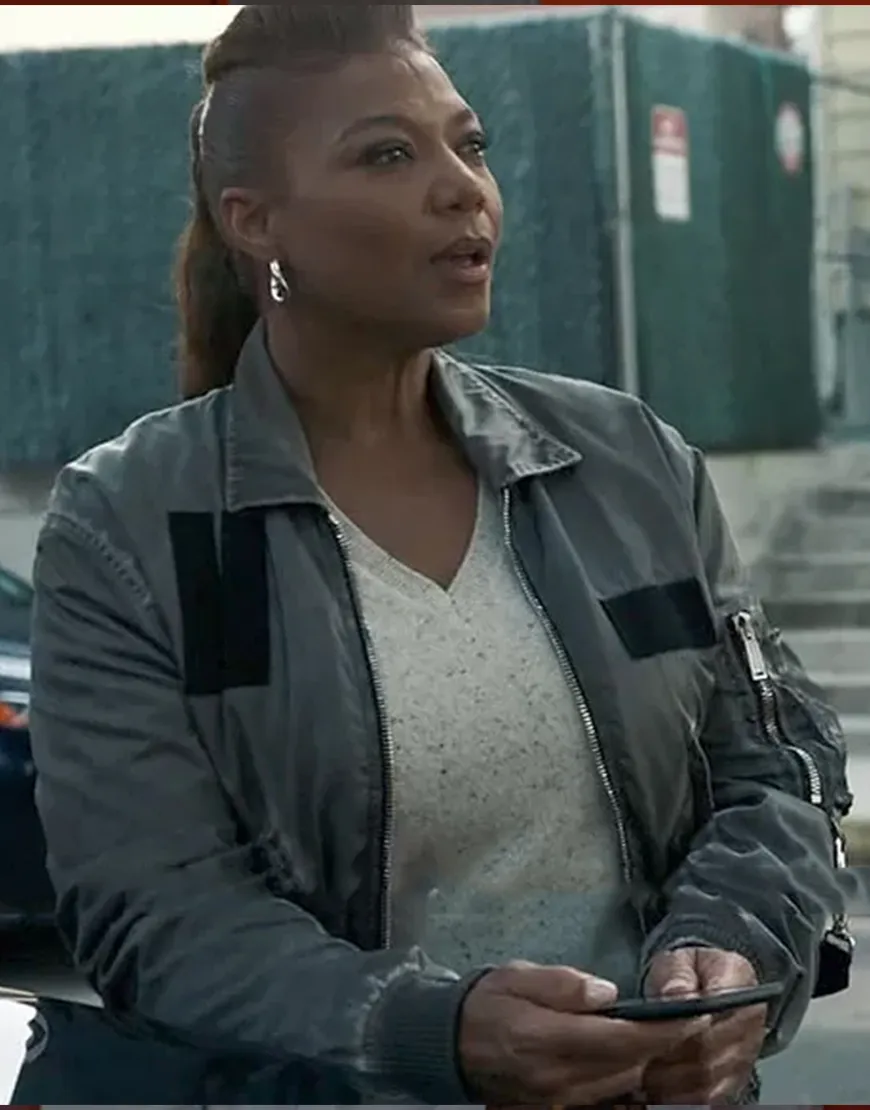 The Equalizer S02 Robyn McCall Utility Jacket | Queen Latifah Grey Jacket