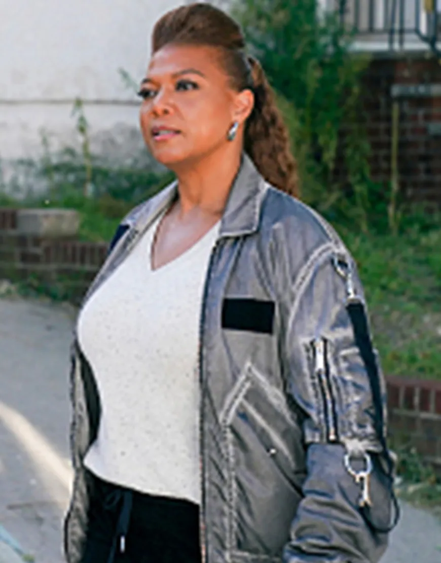 The Equalizer S02 Robyn McCall Utility Jacket | Queen Latifah Grey Jacket