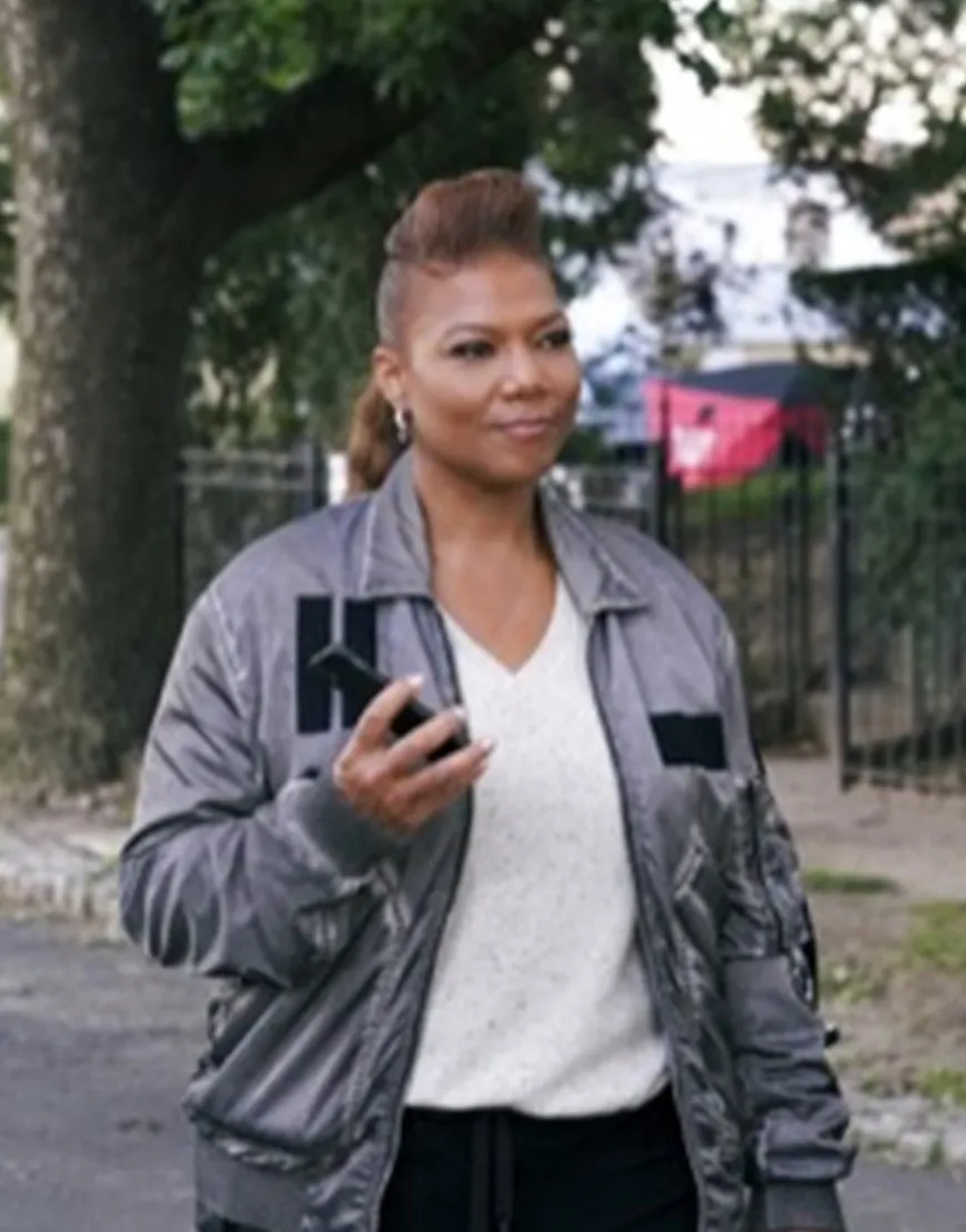 The Equalizer S02 Robyn McCall Utility Jacket | Queen Latifah Grey Jacket