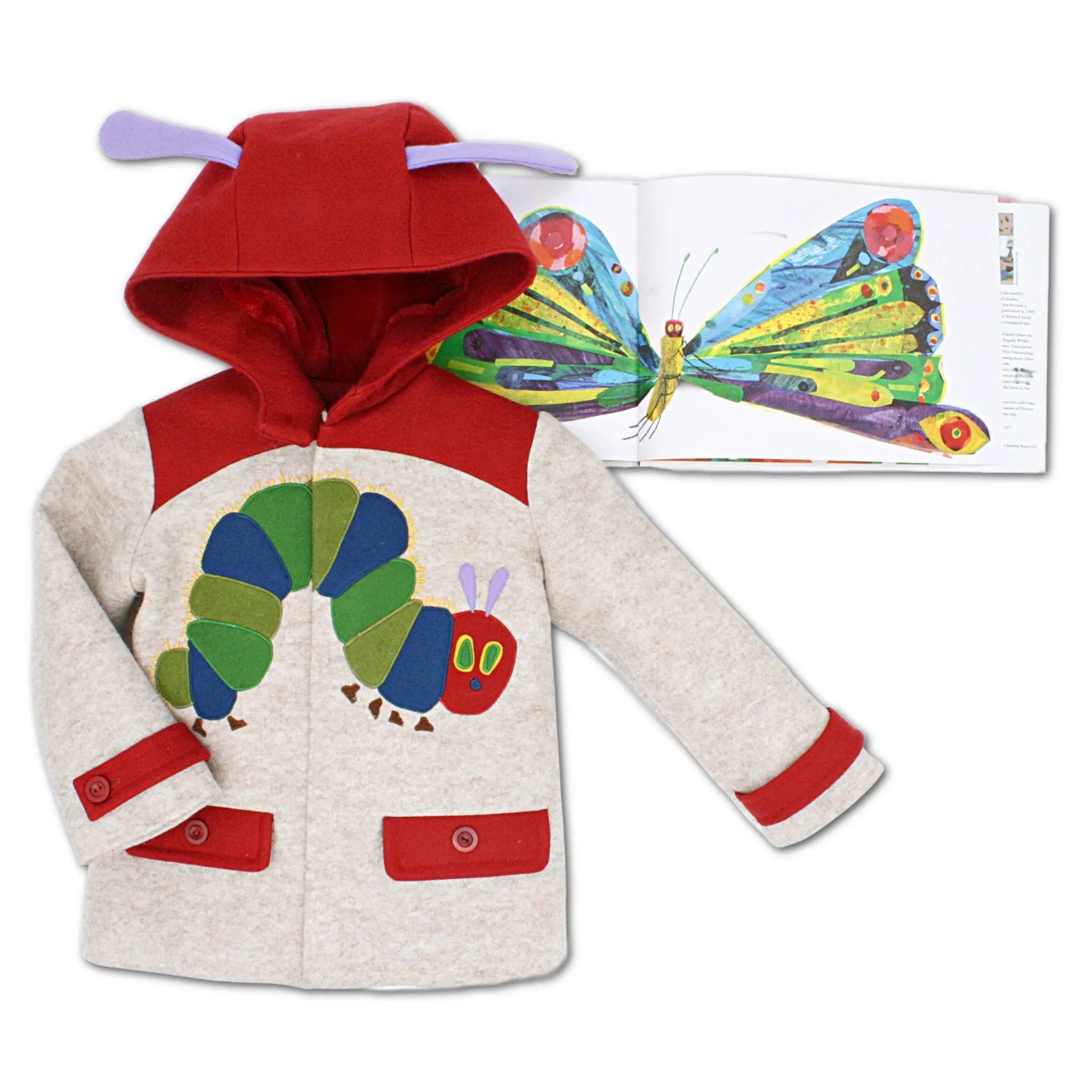 The Very Hungry Caterpillar Gift Set: Handmade Coat and Hardcover Book