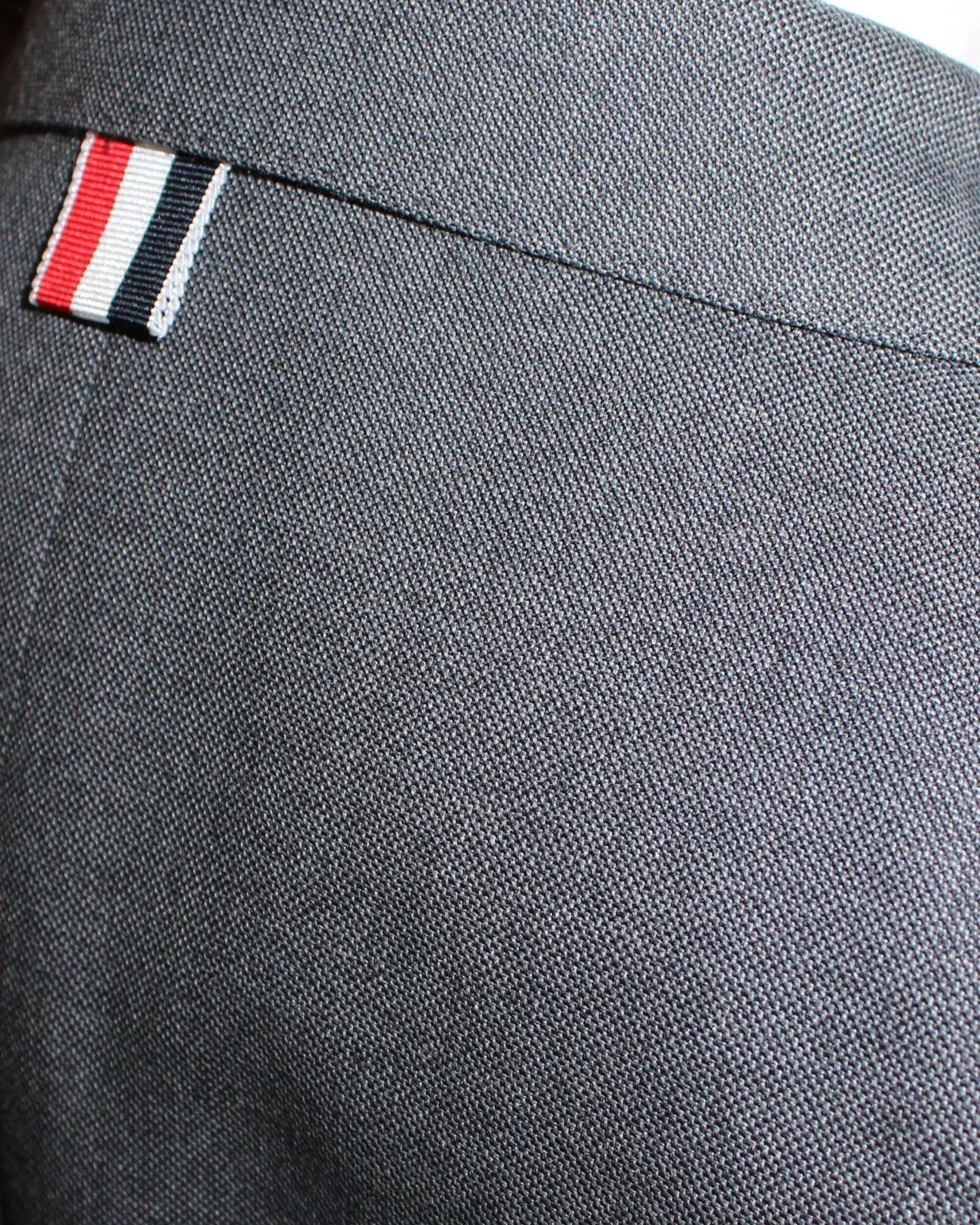 Thom Browne Sport Coat Medium Gray 4 Bar Design EU 52 / US 42